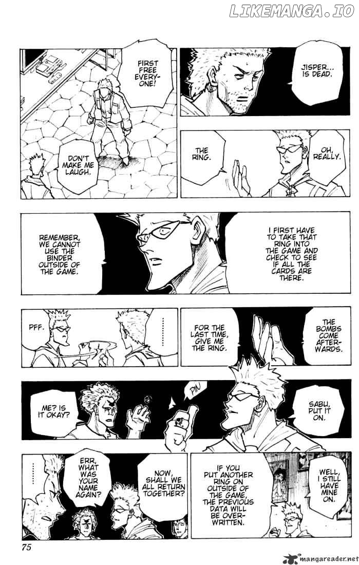 Hunter x Hunter, Chapter 144 image 05